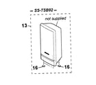 Sony BDV-E300 speaker diagram