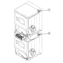 Speed Queen SSET17LF harnesses 2 diagram