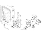 Bosch SHX68E05UC/01 pump assy diagram