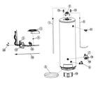 Kenmore 153336333 water heater diagram
