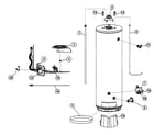 Kenmore 153339372 water heater diagram