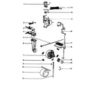 Eureka 4870HZ motor assy diagram
