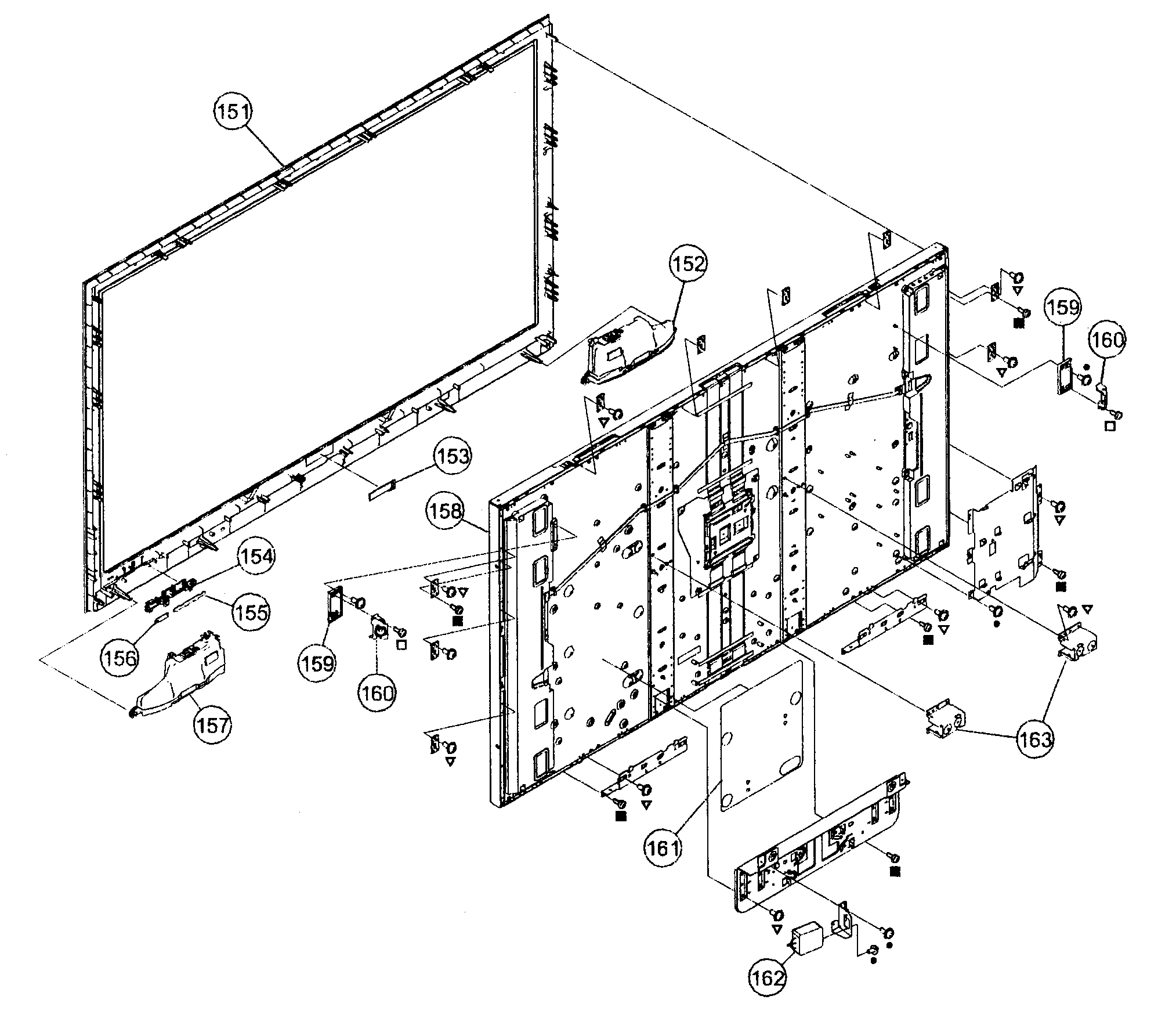 Bezel/lcd