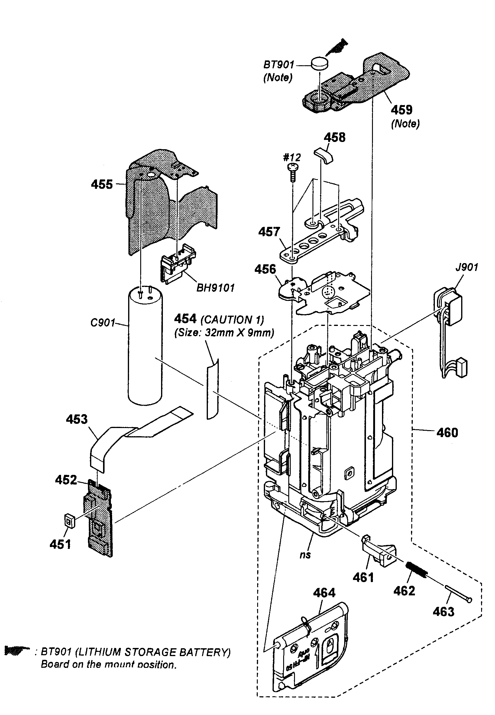 BATTERY HOLDER