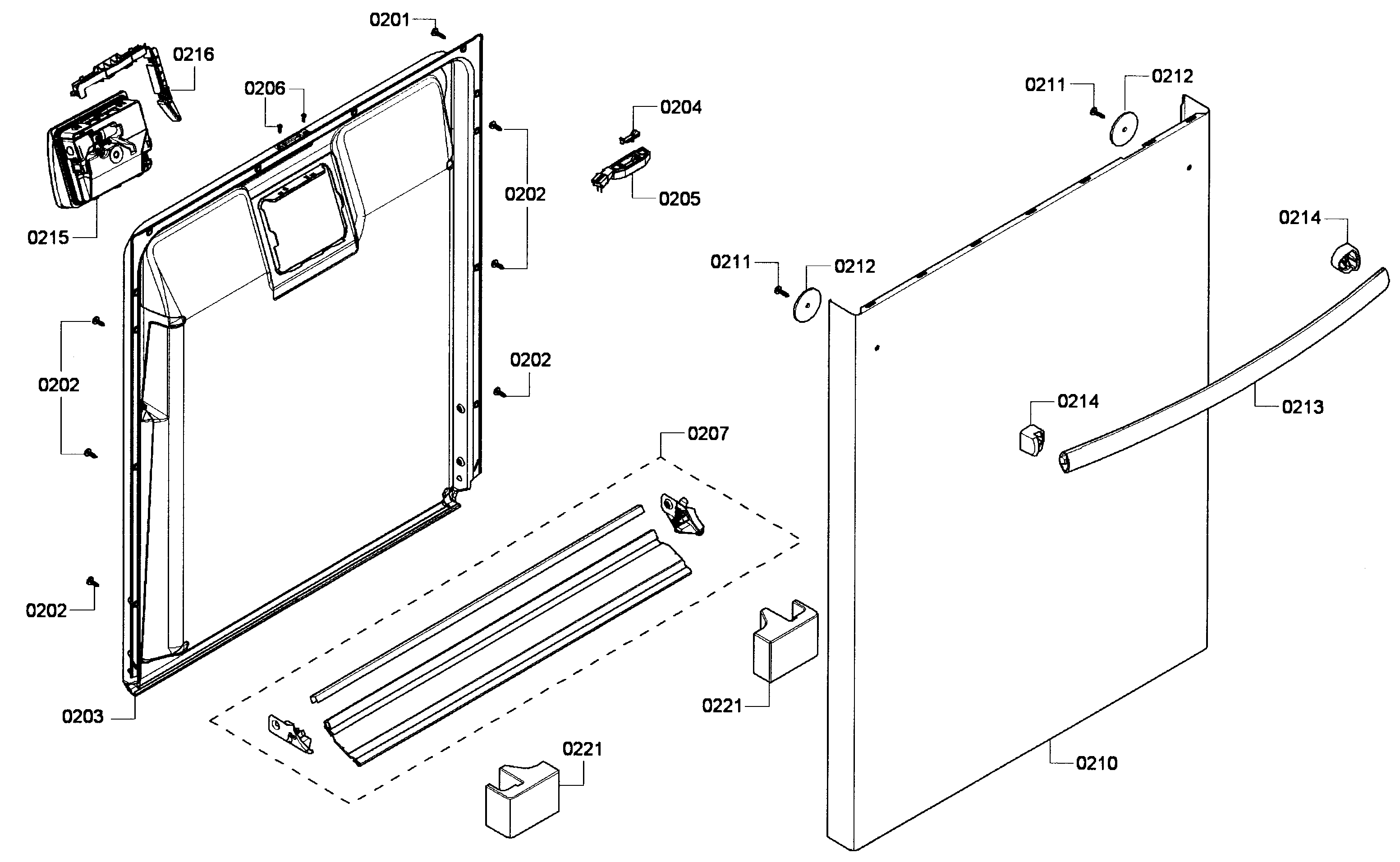 Door assy