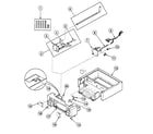 Speed Queen SSG509LF control cabinet diagram