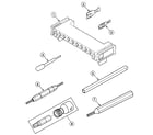 Speed Queen SSG509LF tools diagram