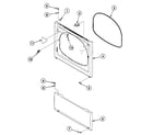 Speed Queen SSGB09QJ front panel diagram