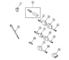 Speed Queen SSGB09QJ terminals diagram