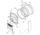 Speed Queen SSG419WF drum assy diagram