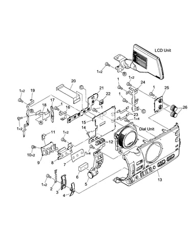 R-lcd assy