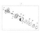 Canon XHA1A dial unit diagram