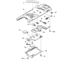 Canon XHA1A top cover diagram