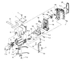 Canon XHA1A rear cover diagram