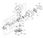 Canon XHA1A cvf unit diagram