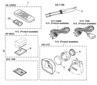 Canon XHA1A accessory 2 diagram