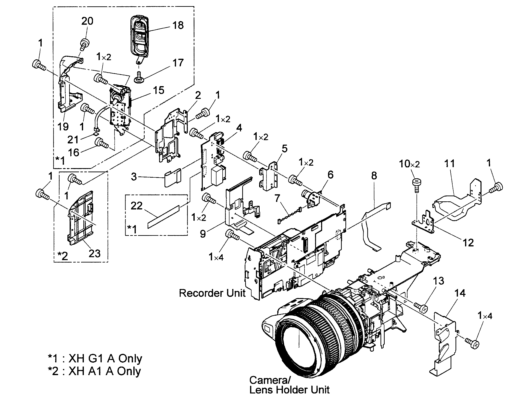 Casing parts 2
