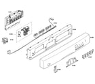 Bosch SHE43P02UC/56 front panel diagram
