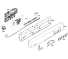 Bosch SHE43P12UC/56 front panel diagram