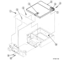 Speed Queen SSGF09QJ cabinet top diagram