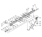 Genie IS550-2X rail assy diagram