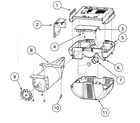 Genie ISD990 motor assy diagram