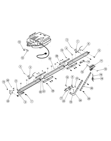 Rail assy