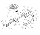 Genie ISD1000 rail assy diagram