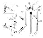 Speed Queen SWT621LC drain hoses diagram
