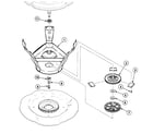 Speed Queen SWT621QC brake assy diagram