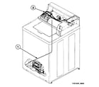 Speed Queen SWT621QC harnesses diagram