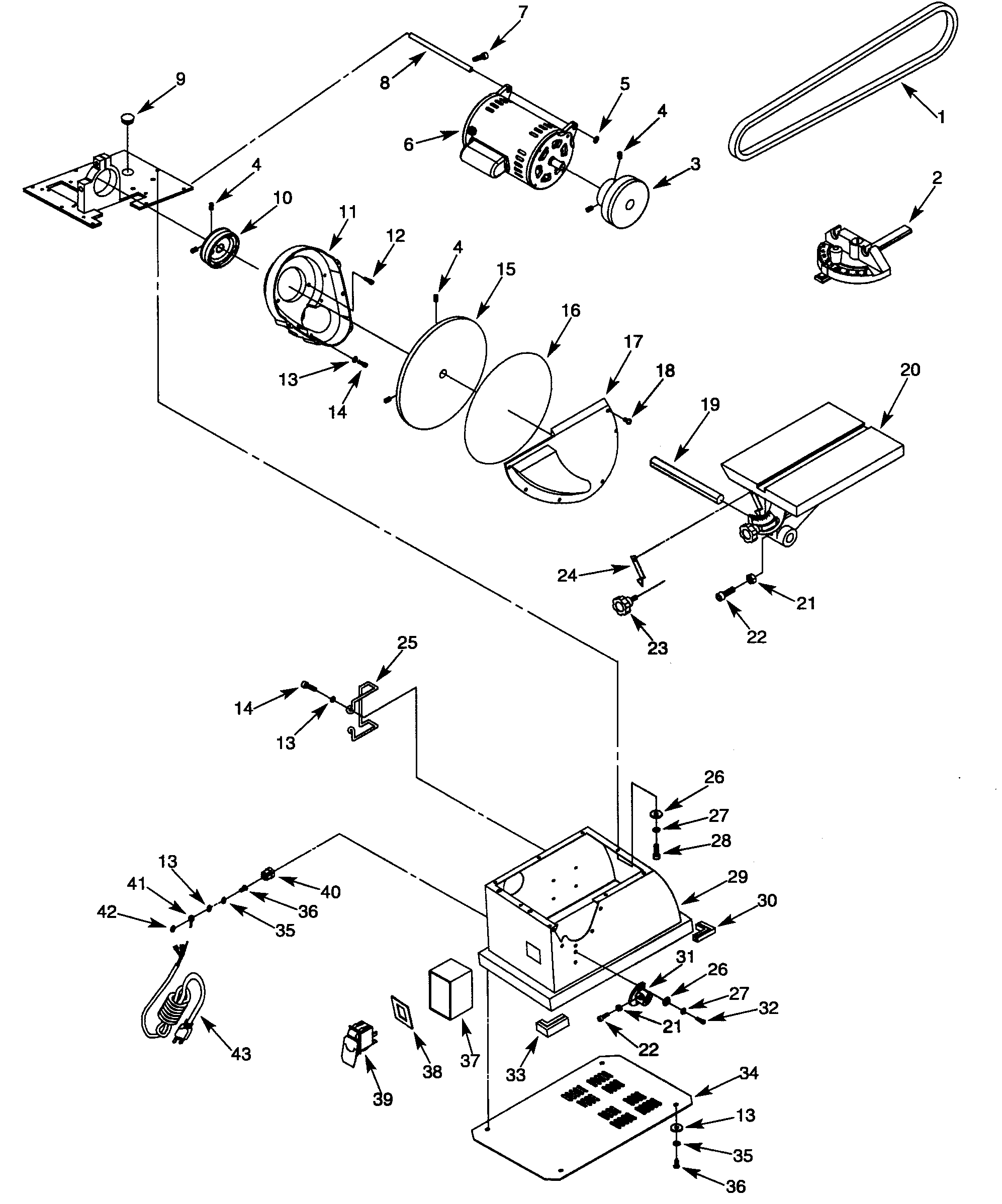 Motor assy