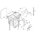 Bosch SHX43P15UC/53 cabinet diagram