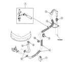 Speed Queen SWT2B0QN1124 drain hoses diagram