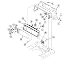 Speed Queen SWT120WN control panel diagram