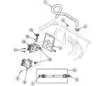 Speed Queen SWT120WN valve assy diagram