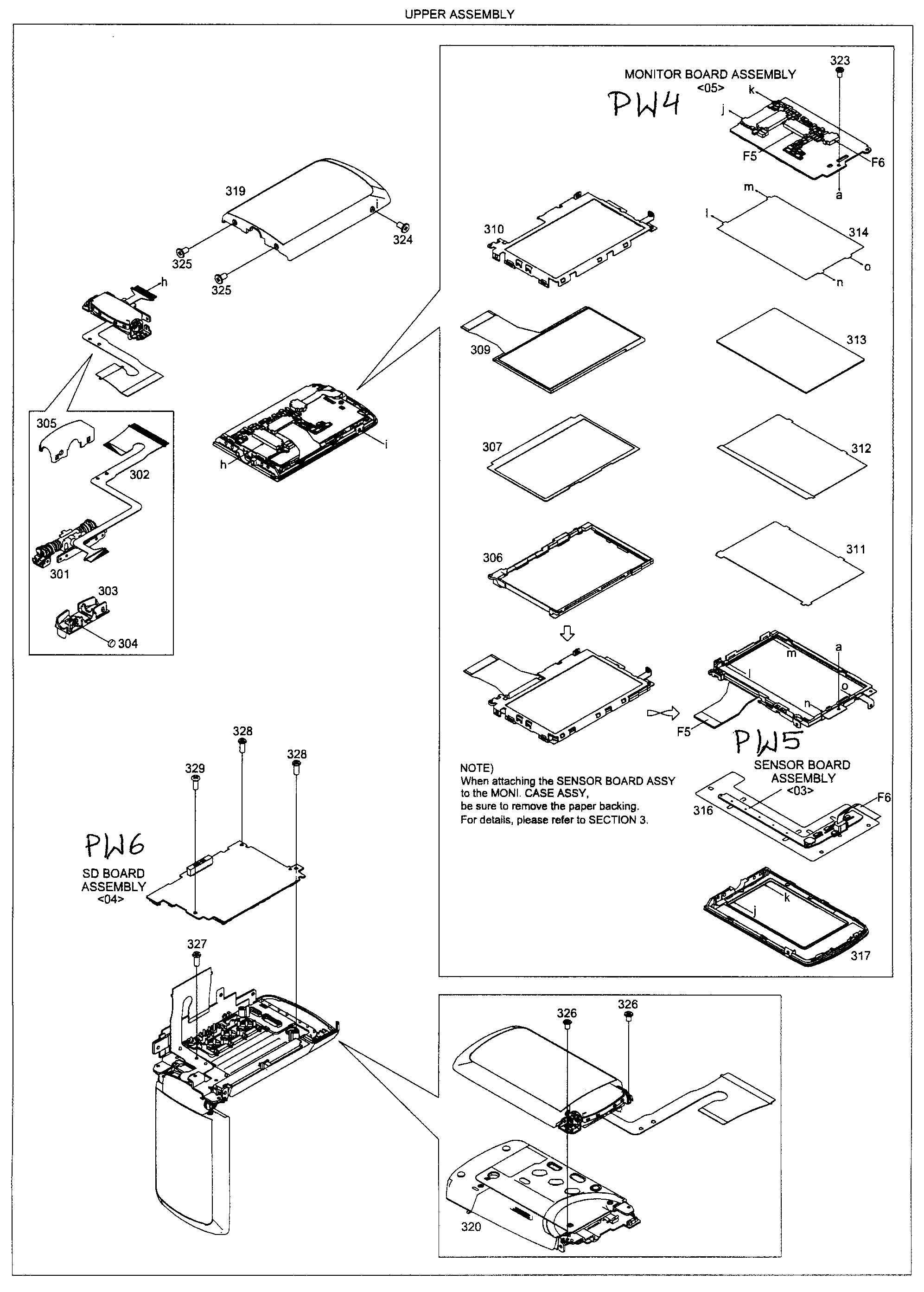 Lcd assy