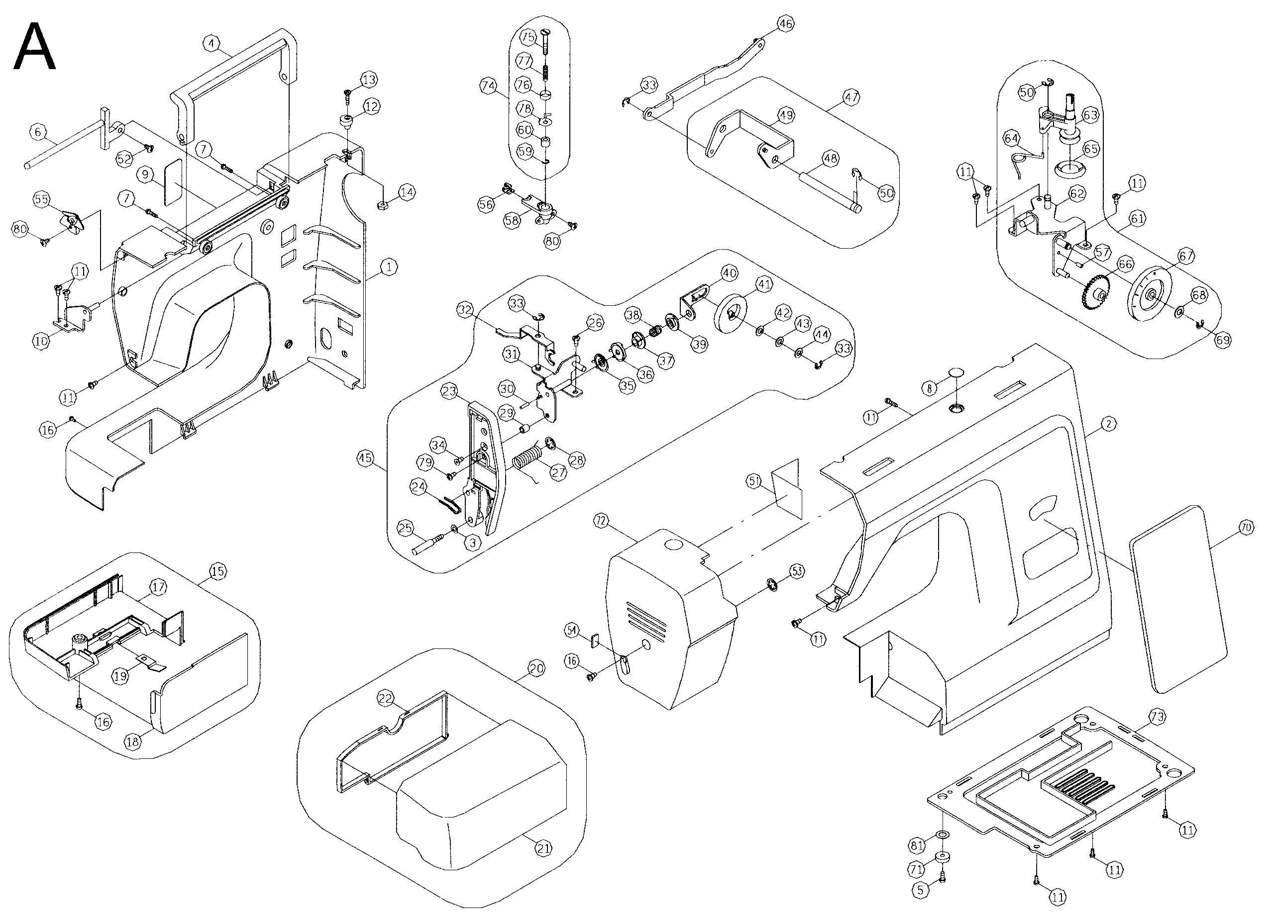 Cabinet assy