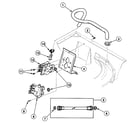 Speed Queen SWT320WA valve assy diagram