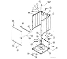 Speed Queen SWT320LM cabinet diagram