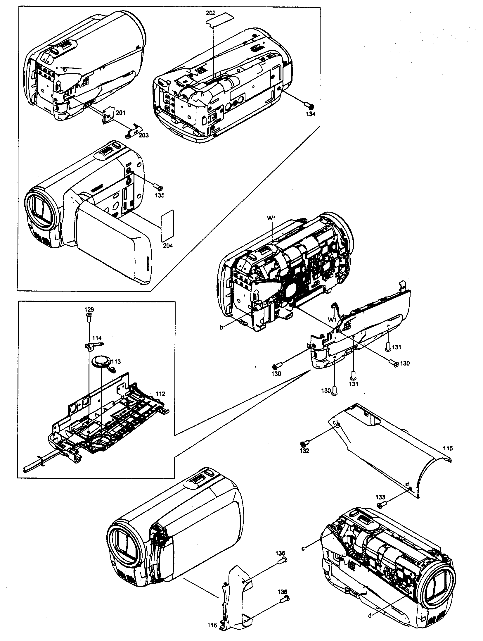 Covers assy