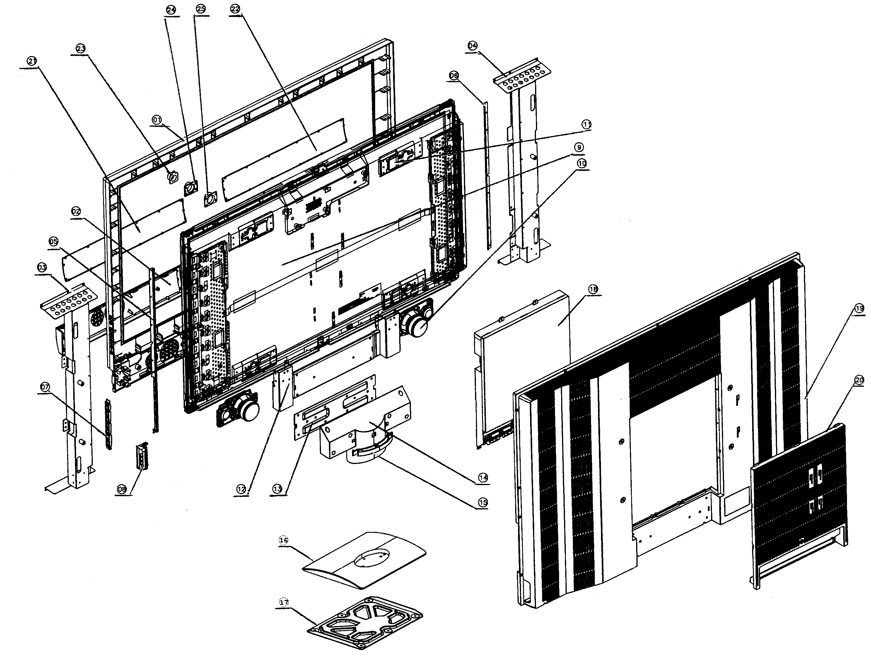 CABINET ASSY