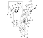 Speed Queen SWT721WM meter case diagram