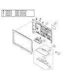 Rear/stand assy