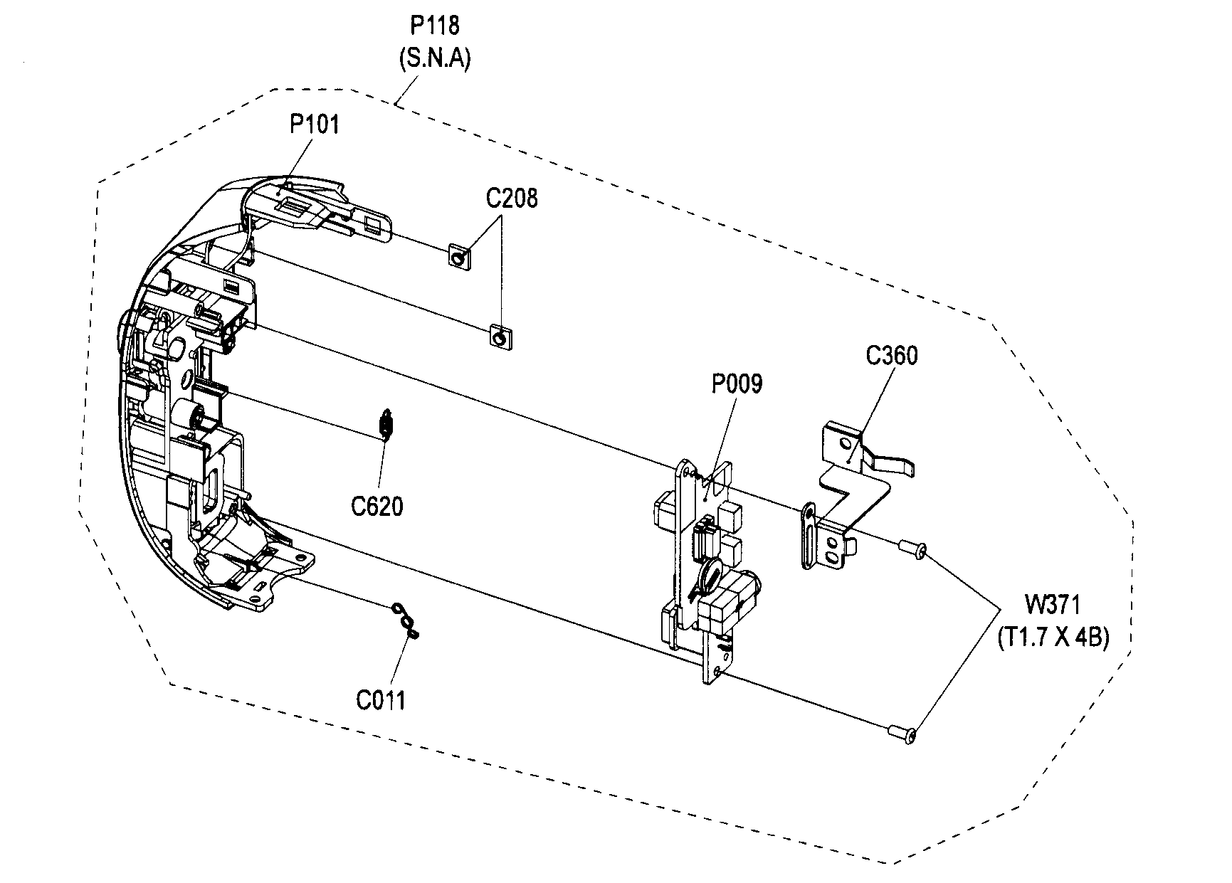Rear assy