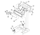 Speed Queen SWT920QN1124 control panel diagram