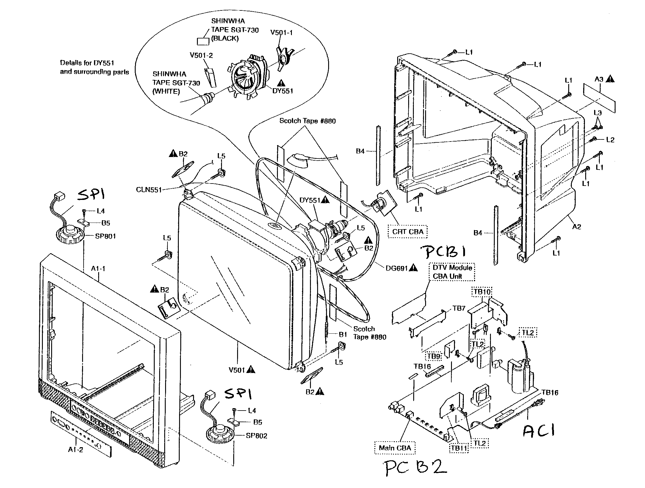 Cabinet assy