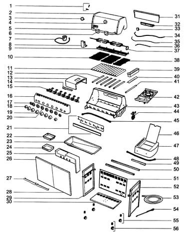 Grill assy