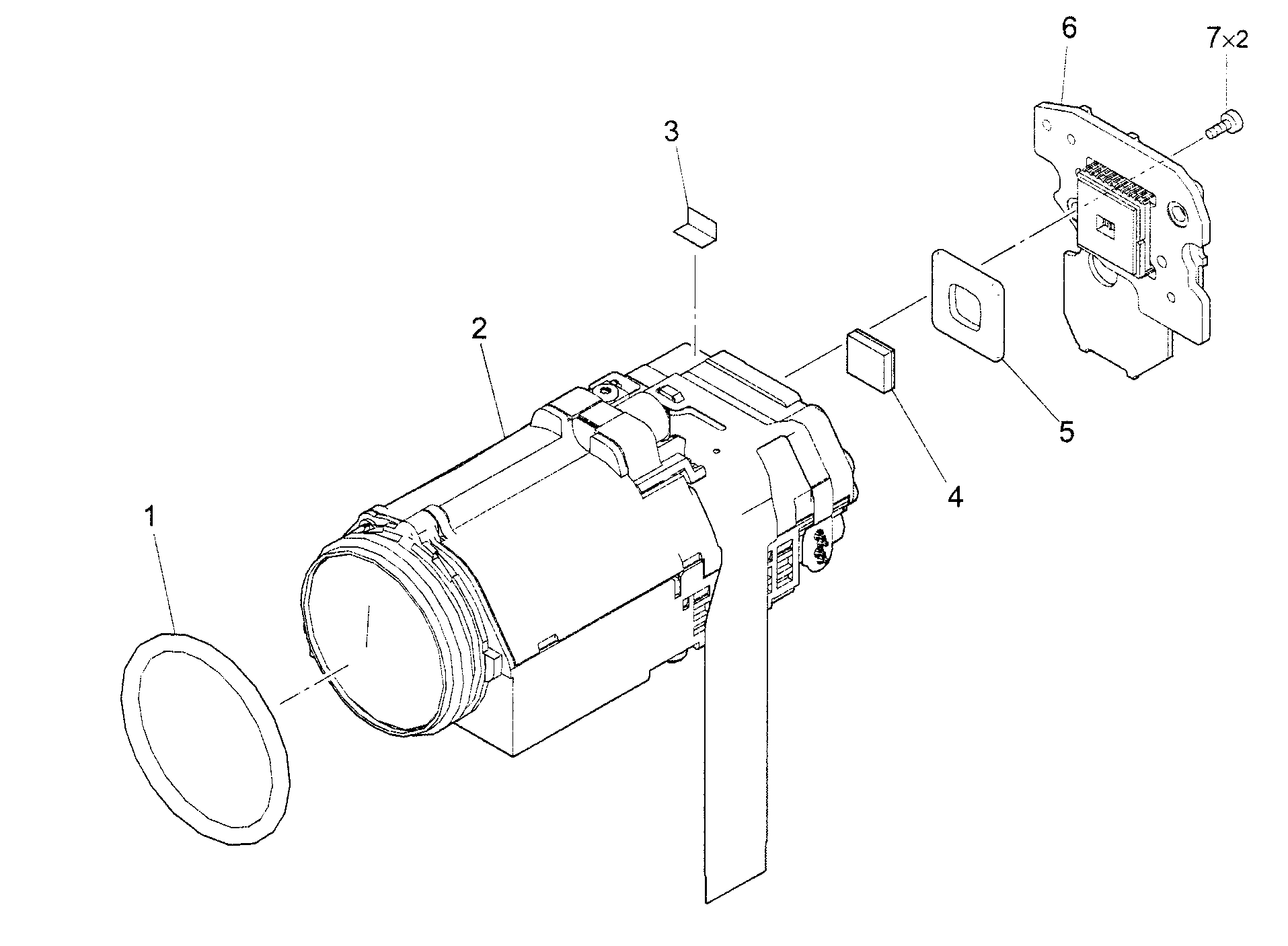 Lens assy
