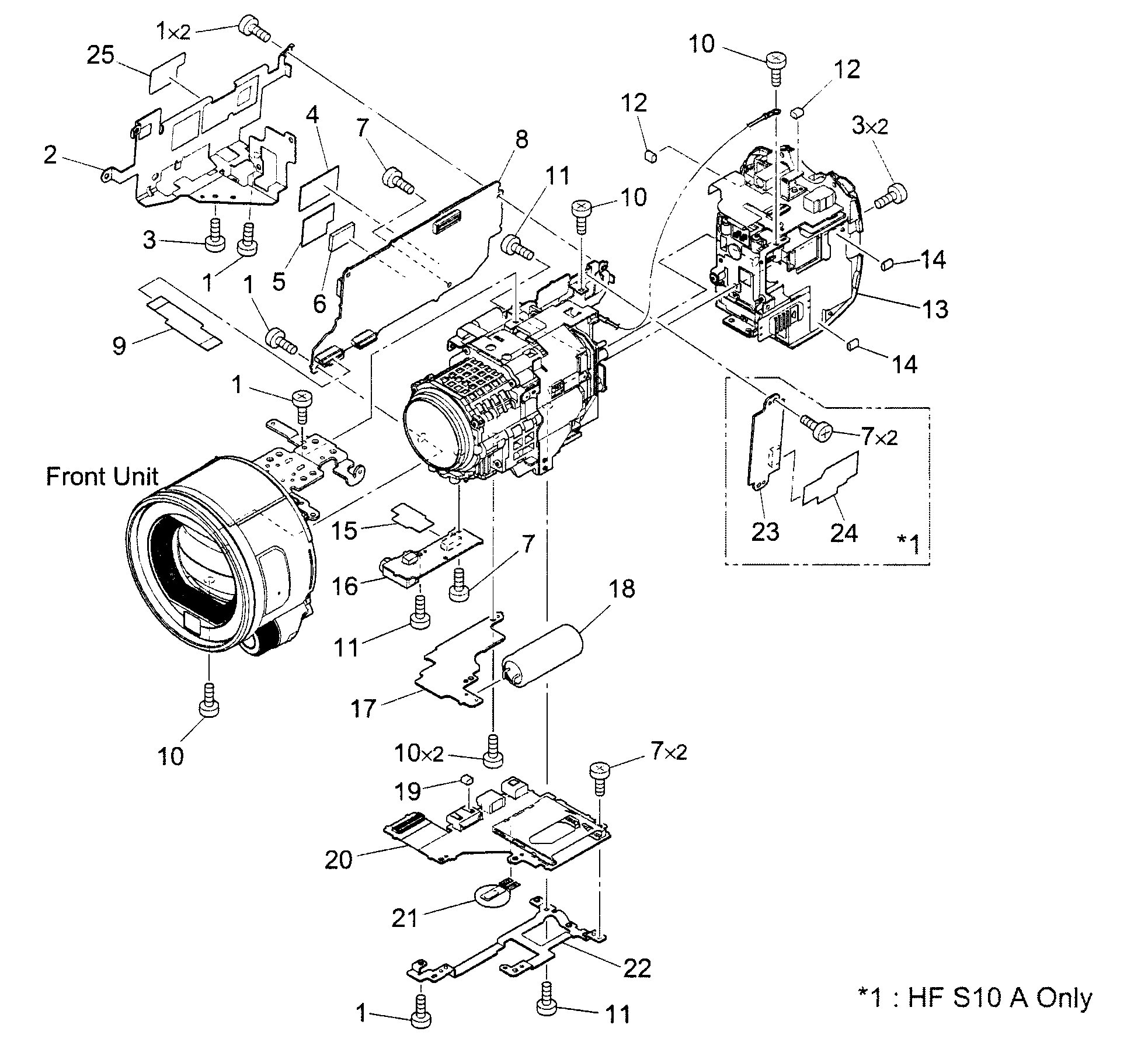 Casing parts 2